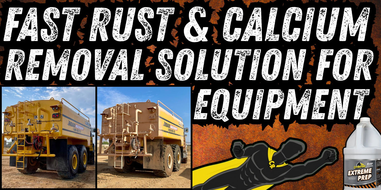 Fast Rust & Calcium Removal Solution For Equipment