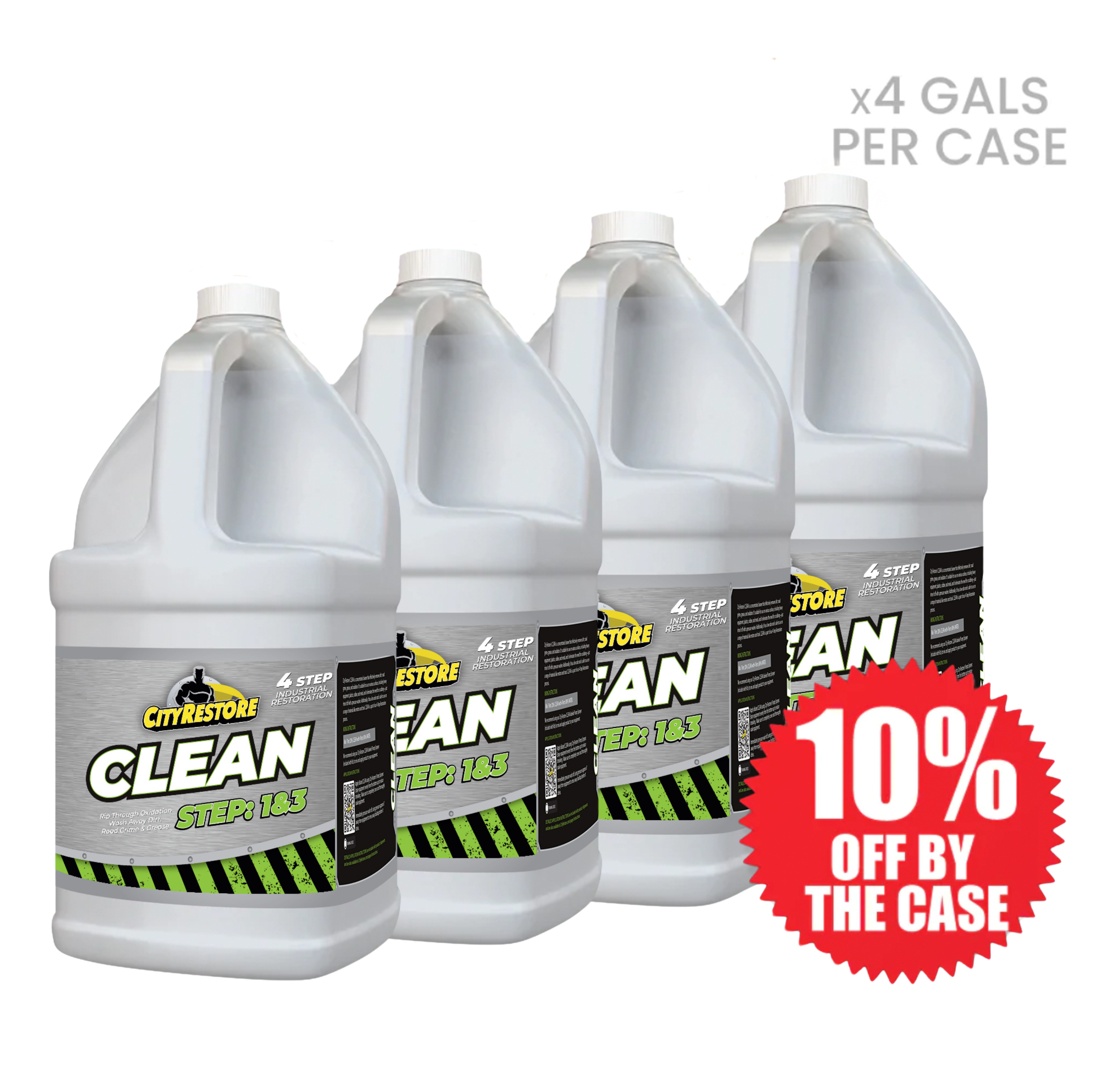 CLEAN Concentrated Oxidation Remover and Degreaser