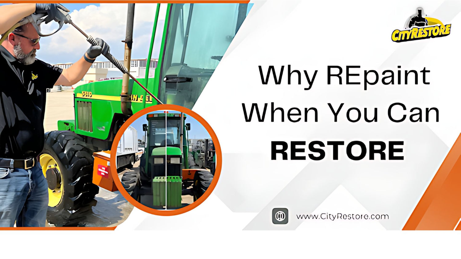 Why REpaint when you can RESTORE?