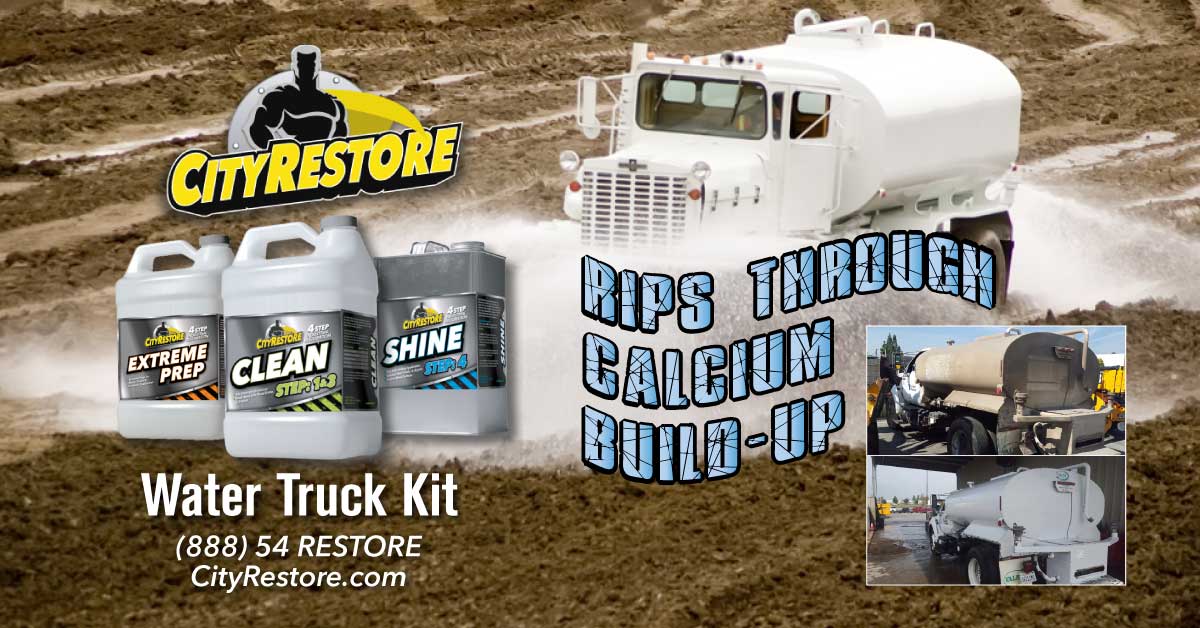 Our Water Truck Kit will Rip Through Calcium