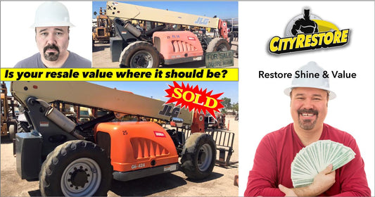 Maintain, or Even Increase the Resale Value of your Heavy Equipment with CityRestore